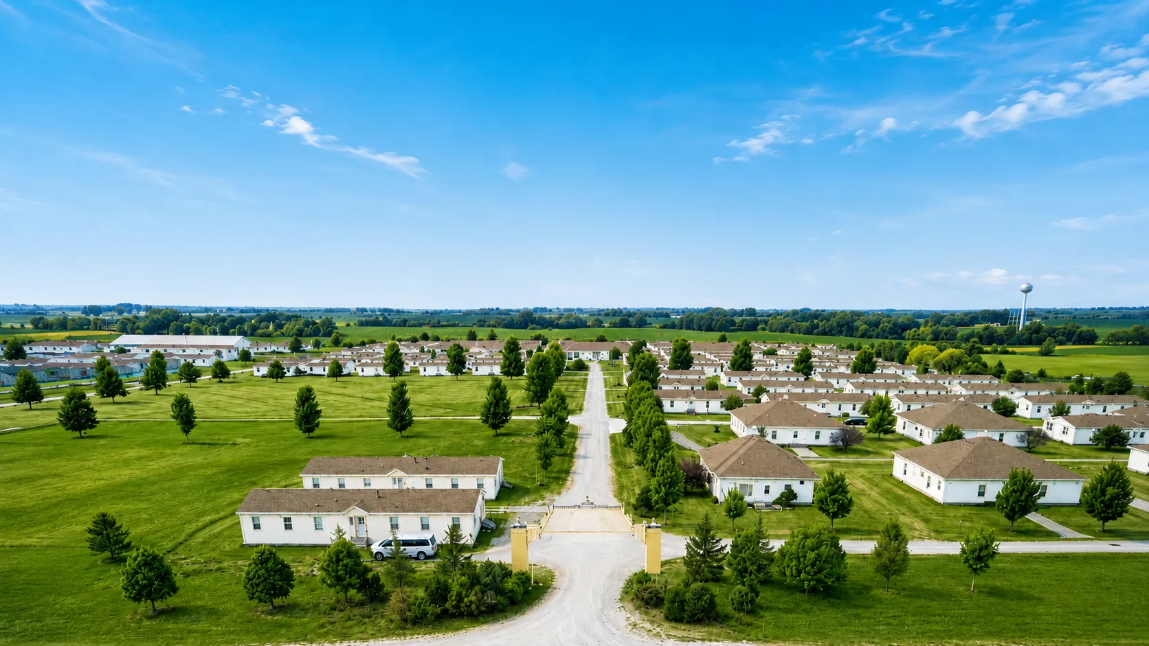 Vedic Village Iowa Landscape